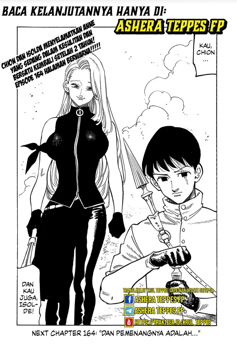 Halaman 18 dari Mokushiroku no Yonkishi Chapter 163