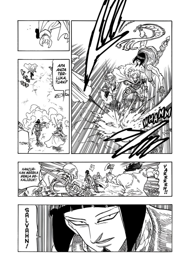 Halaman 6 dari Mokushiroku no Yonkishi Chapter 163