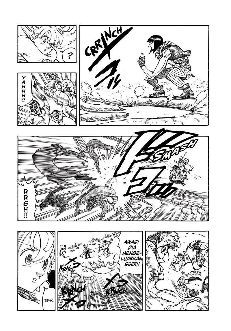 Halaman 7 dari Mokushiroku no Yonkishi Chapter 163
