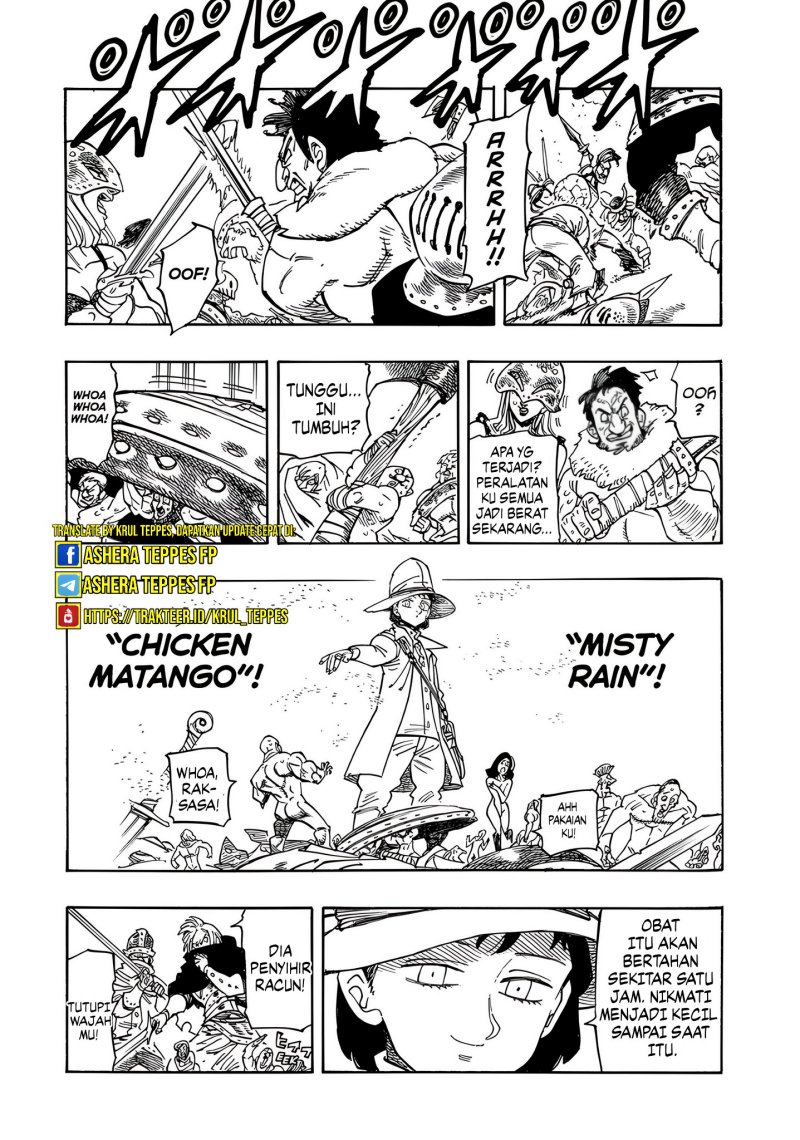 Halaman 9 dari Mokushiroku no Yonkishi Chapter 163