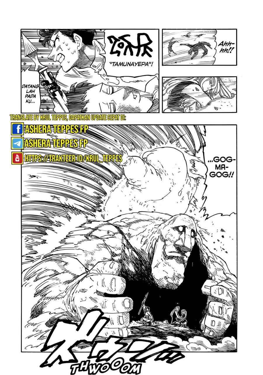 Halaman 10 dari Mokushiroku no Yonkishi Chapter 164