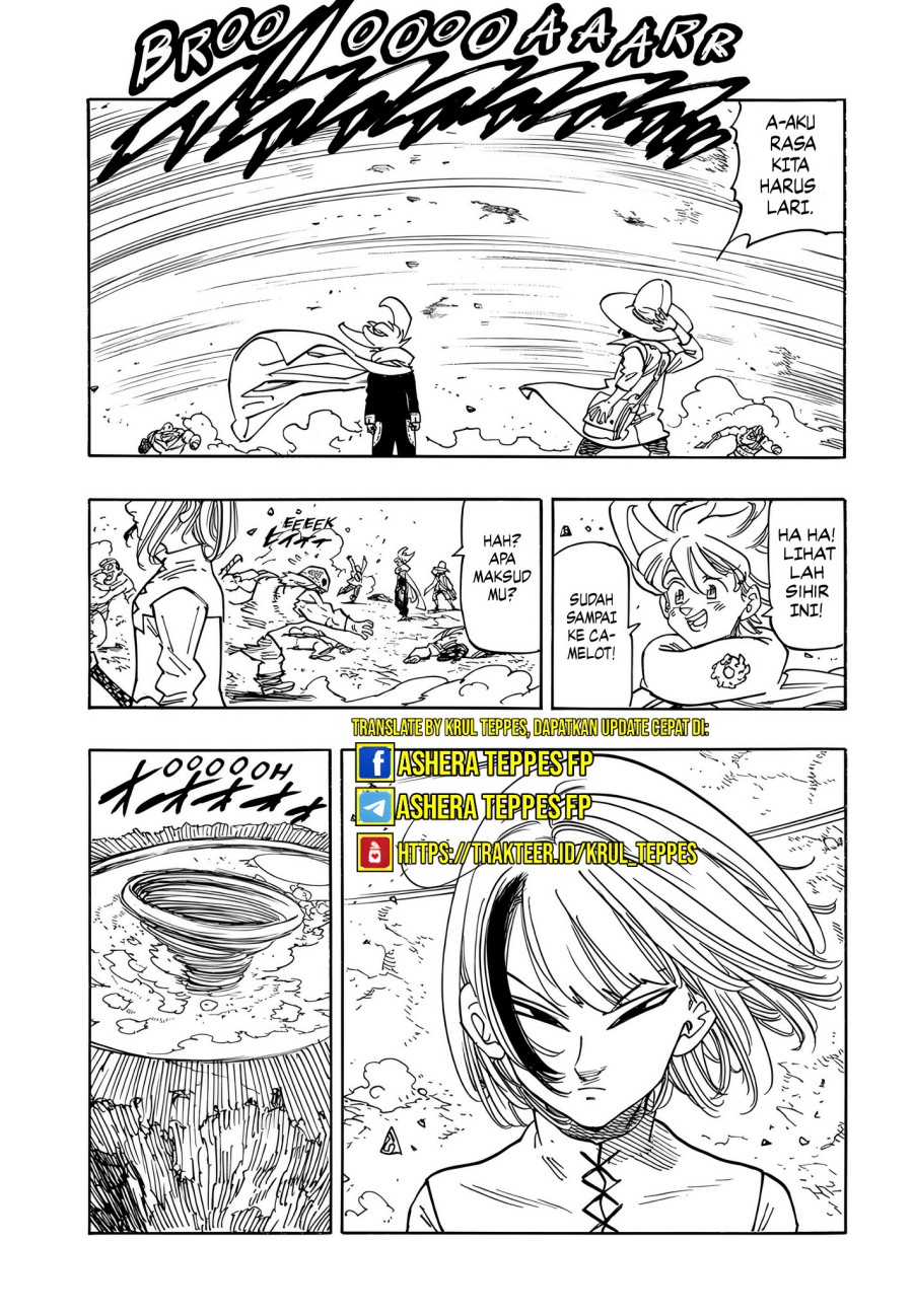 Halaman 11 dari Mokushiroku no Yonkishi Chapter 164
