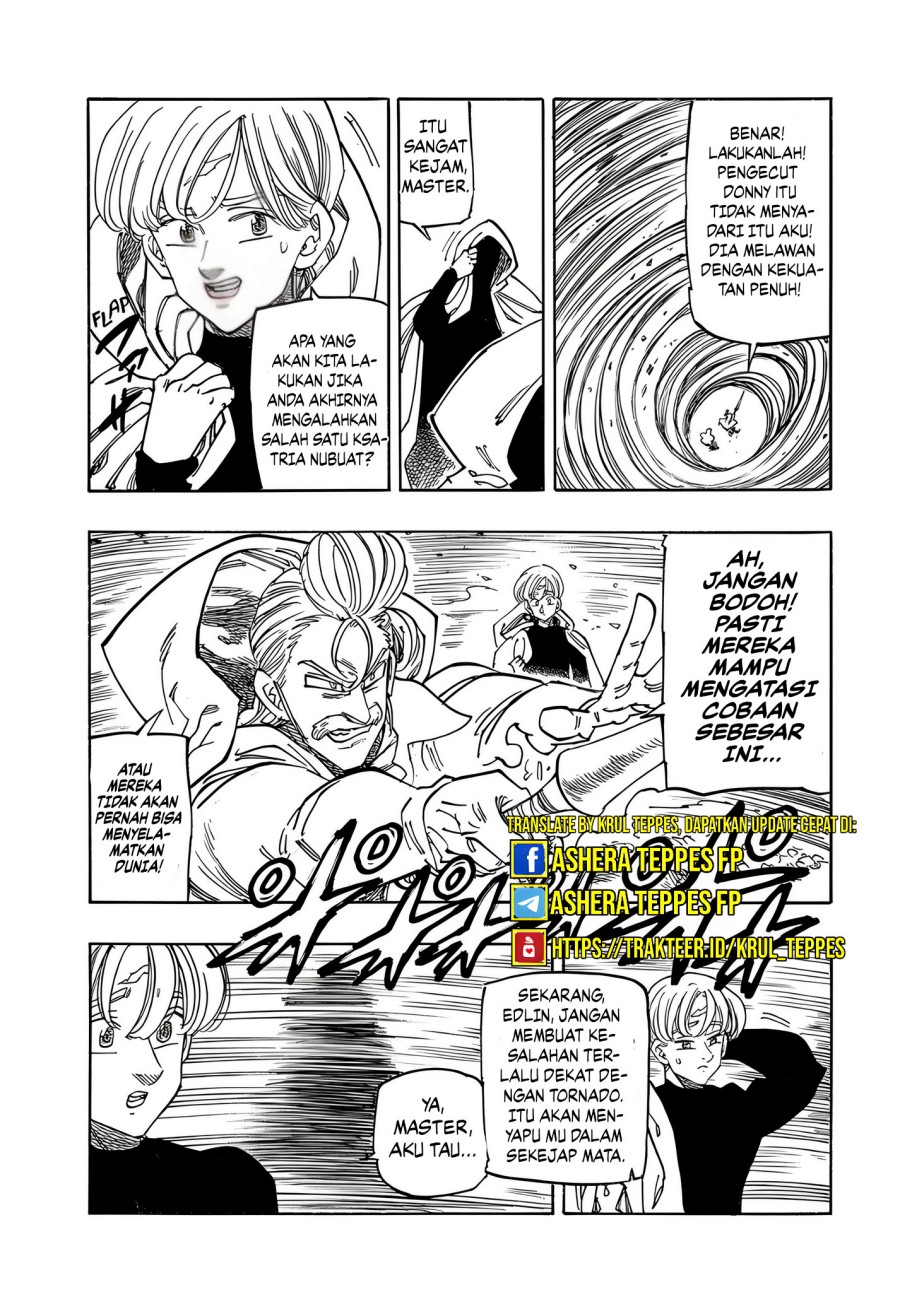 Halaman 13 dari Mokushiroku no Yonkishi Chapter 164