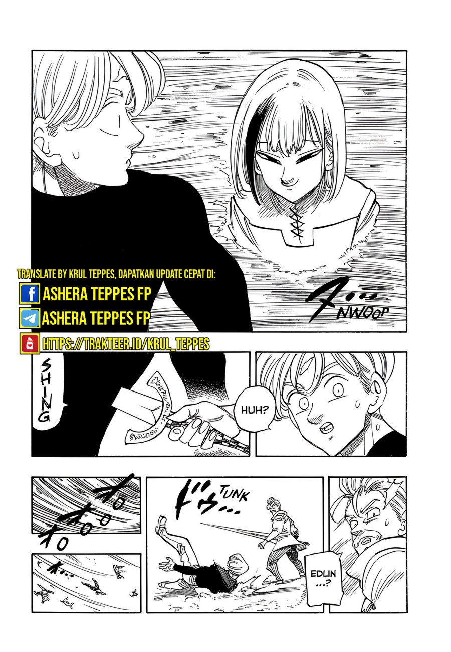 Halaman 14 dari Mokushiroku no Yonkishi Chapter 164