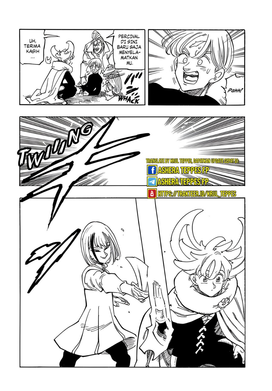 Halaman 16 dari Mokushiroku no Yonkishi Chapter 164