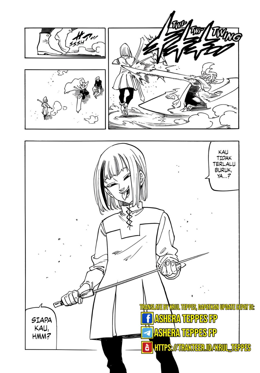 Halaman 17 dari Mokushiroku no Yonkishi Chapter 164