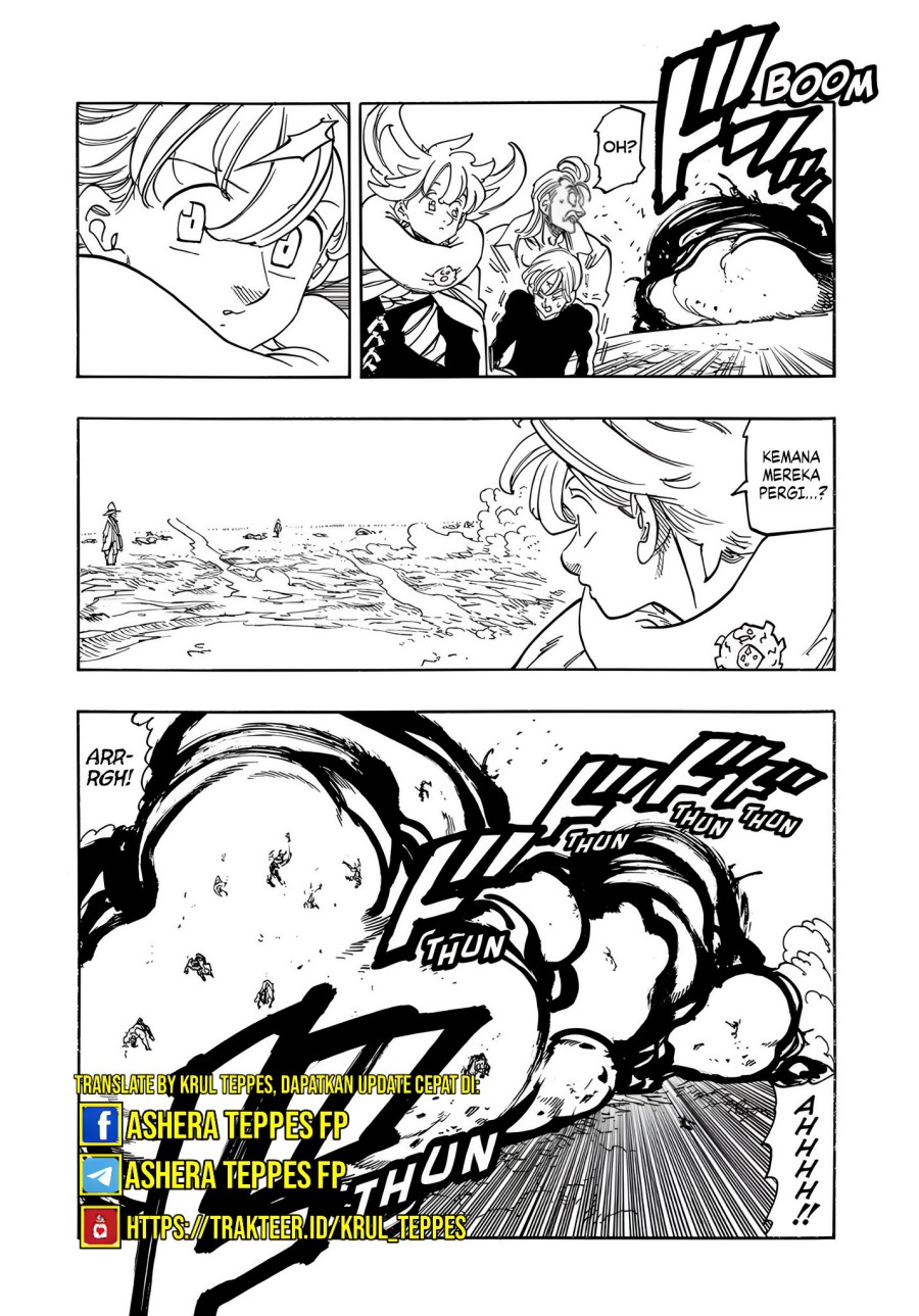 Halaman 18 dari Mokushiroku no Yonkishi Chapter 164