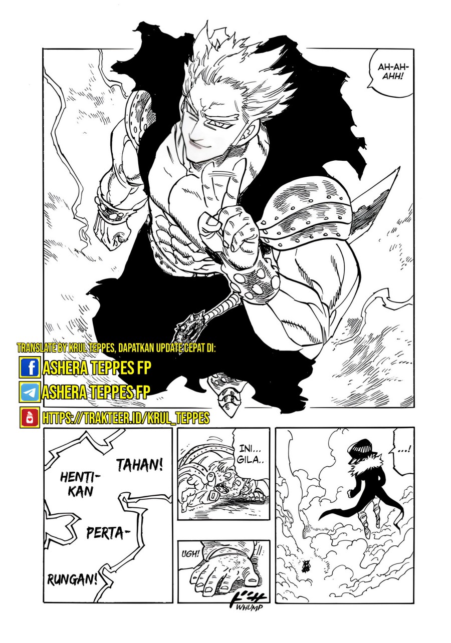 Halaman 21 dari Mokushiroku no Yonkishi Chapter 164