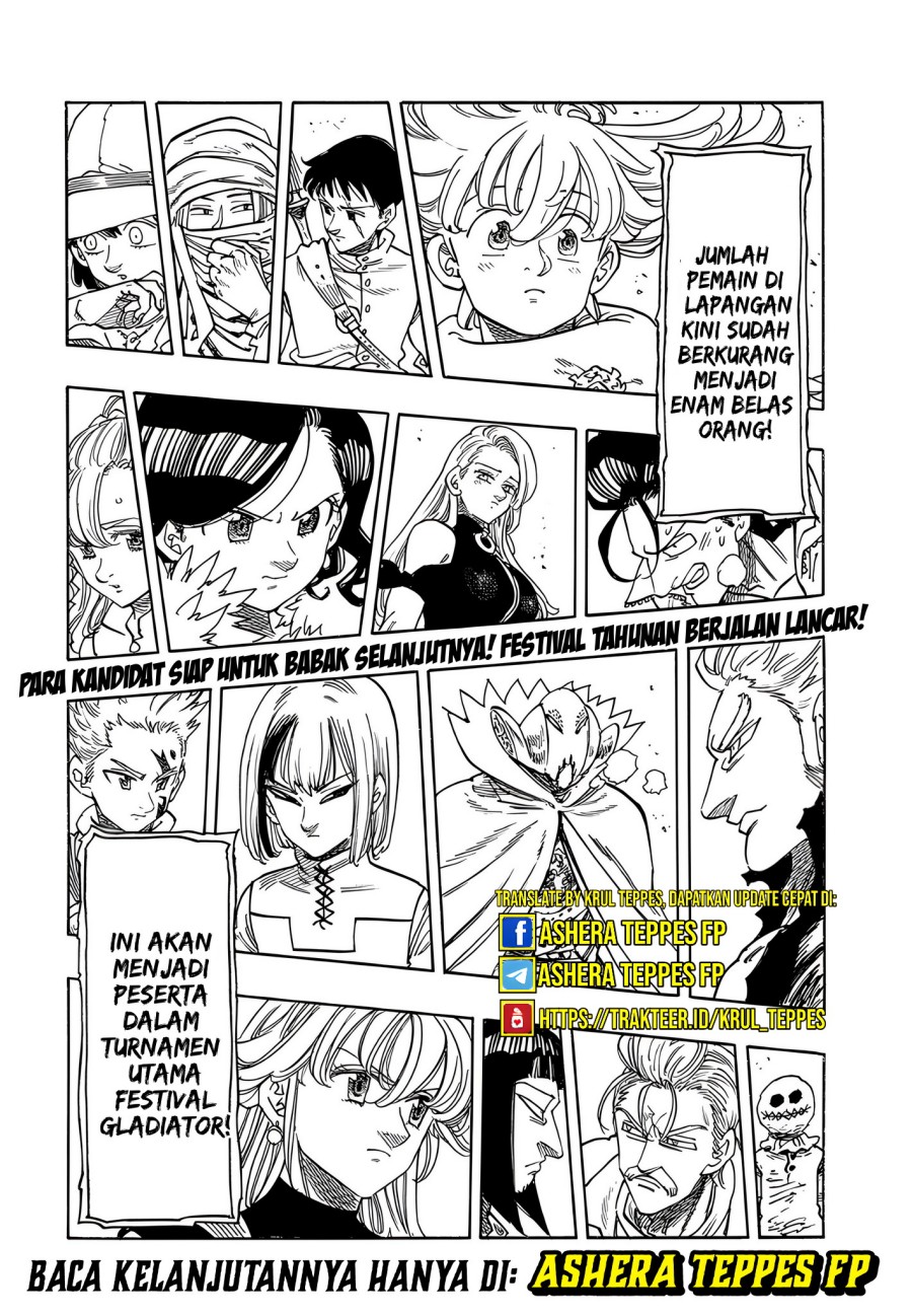 Halaman 22 dari Mokushiroku no Yonkishi Chapter 164