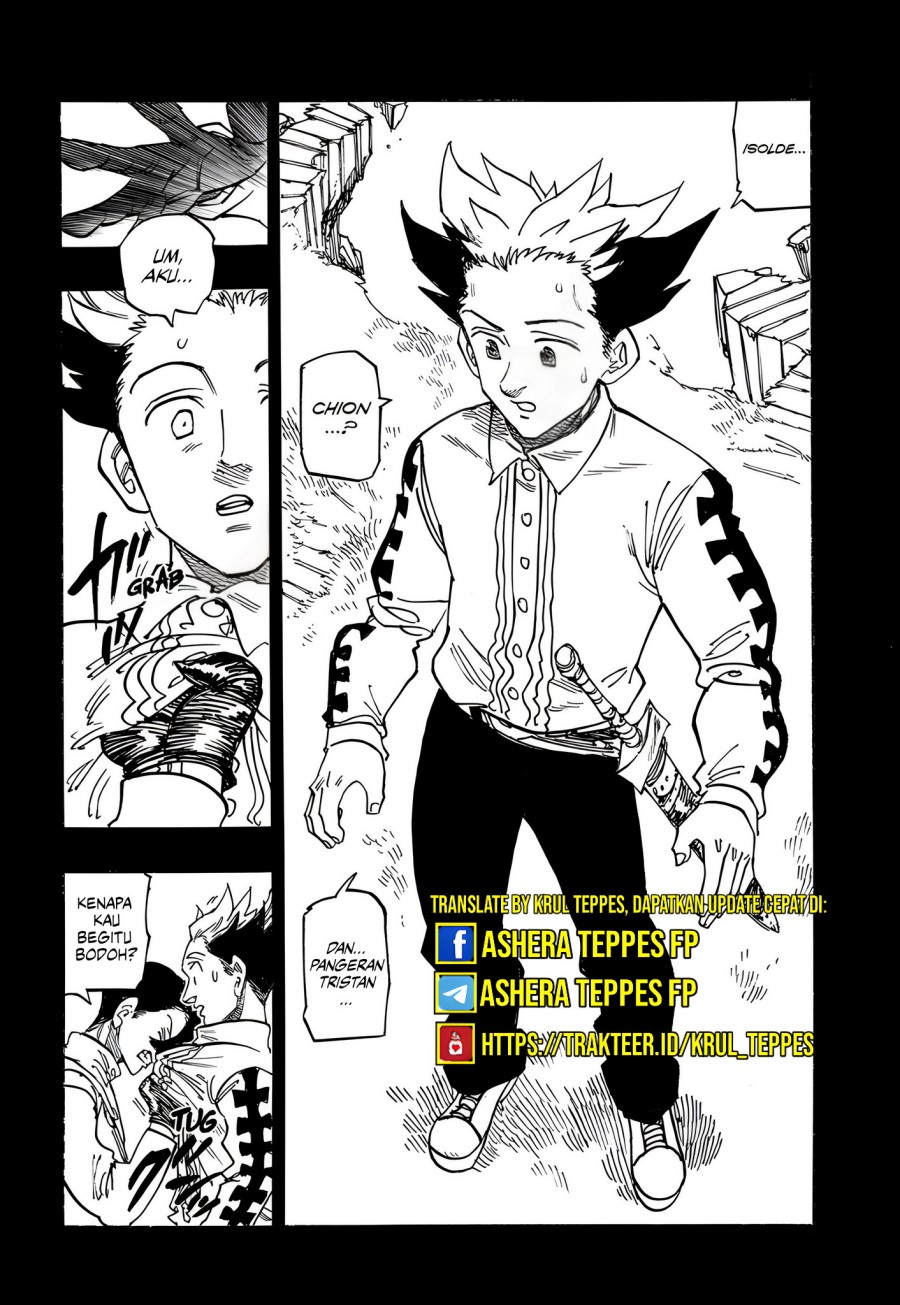 Halaman 12 dari Mokushiroku no Yonkishi Chapter 165