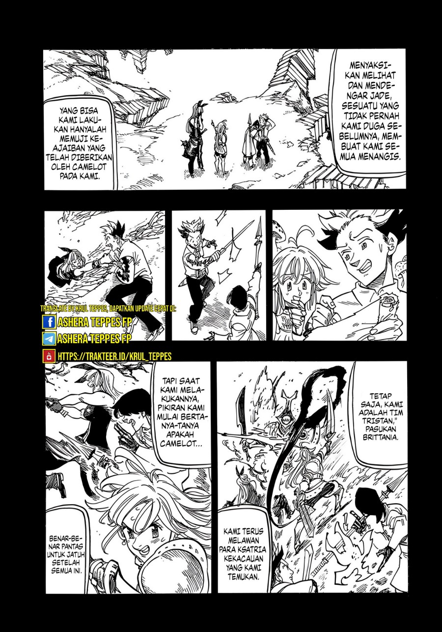 Halaman 13 dari Mokushiroku no Yonkishi Chapter 165