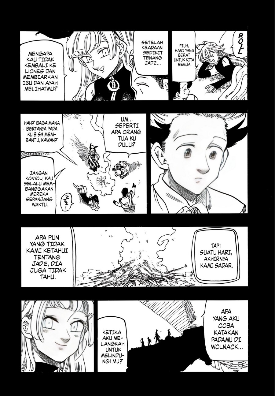 Halaman 14 dari Mokushiroku no Yonkishi Chapter 165