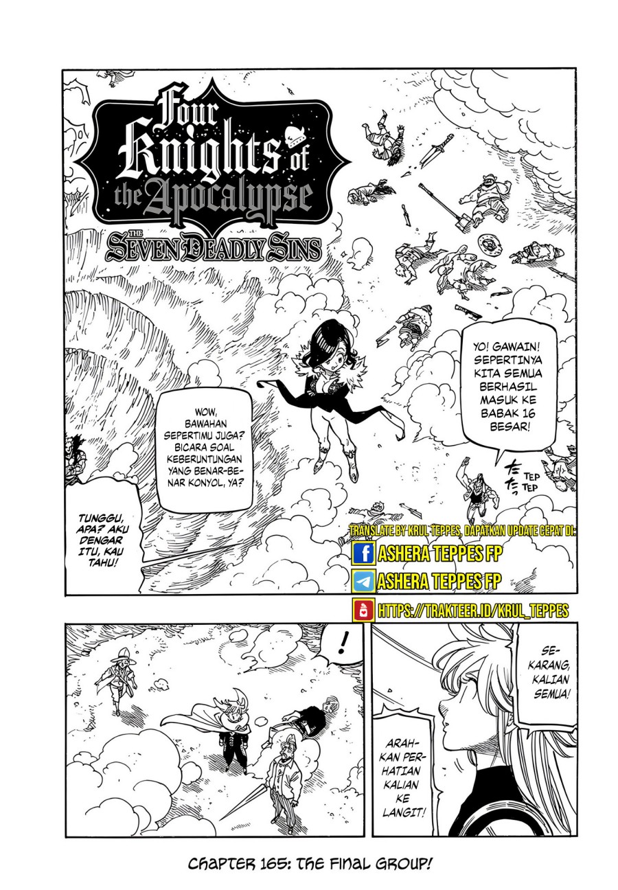 Halaman 2 dari Mokushiroku no Yonkishi Chapter 165