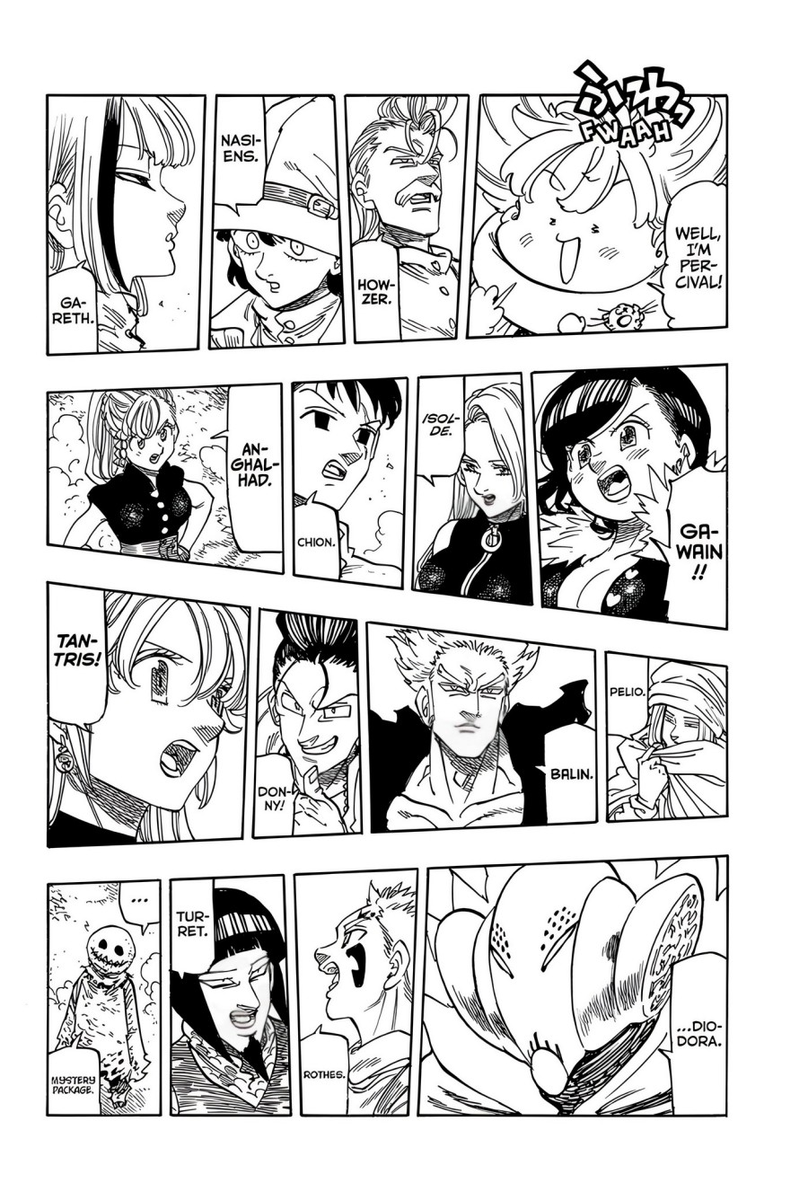 Halaman 4 dari Mokushiroku no Yonkishi Chapter 165