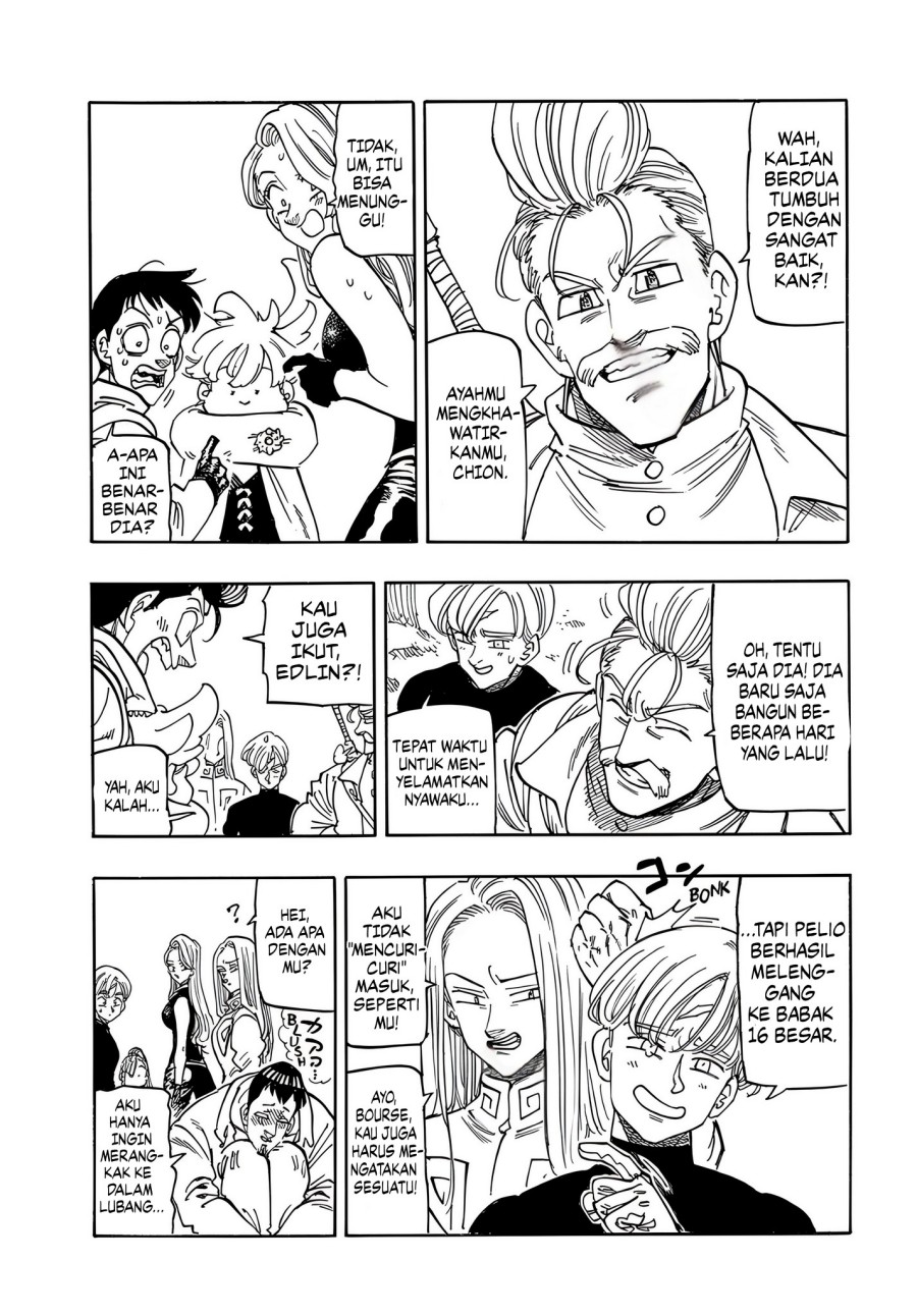 Halaman 9 dari Mokushiroku no Yonkishi Chapter 165