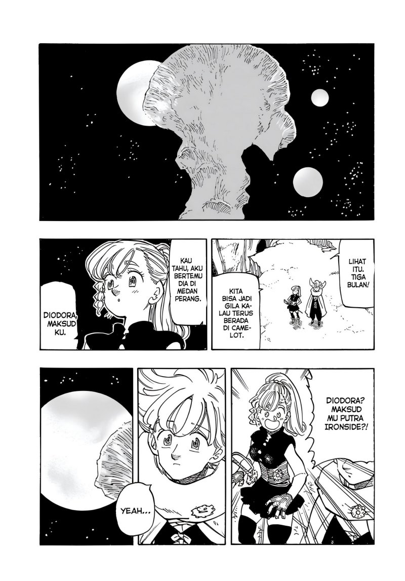 Halaman 12 dari Mokushiroku no Yonkishi Chapter 166