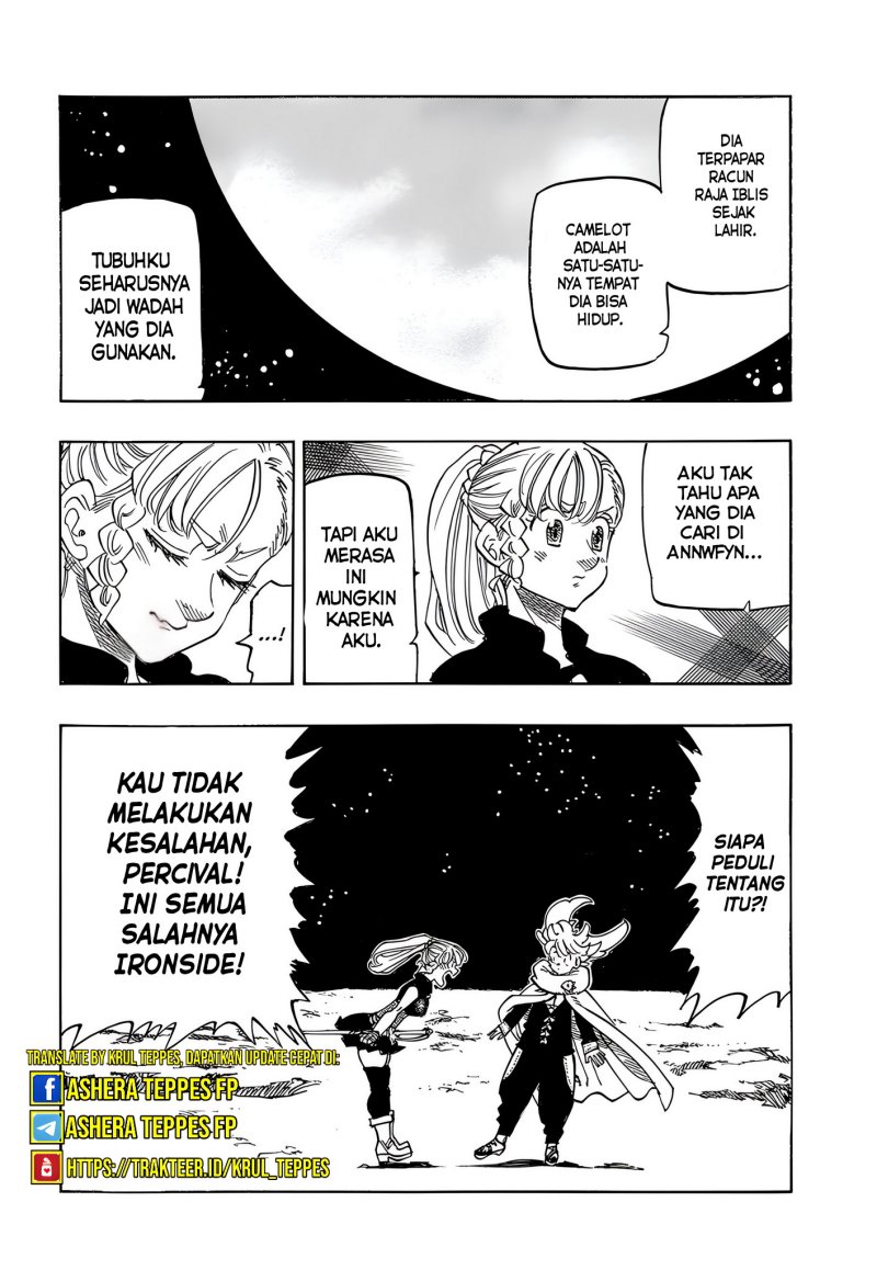 Halaman 13 dari Mokushiroku no Yonkishi Chapter 166