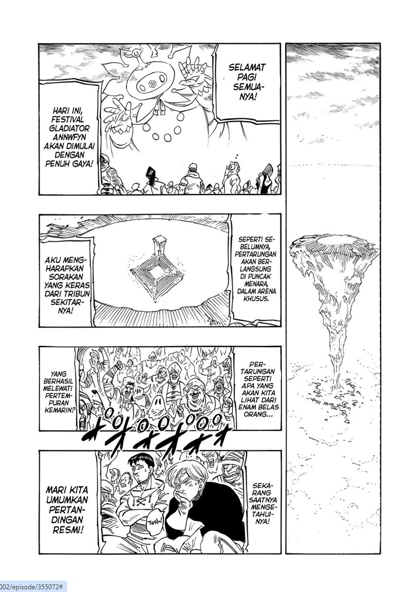 Halaman 18 dari Mokushiroku no Yonkishi Chapter 166