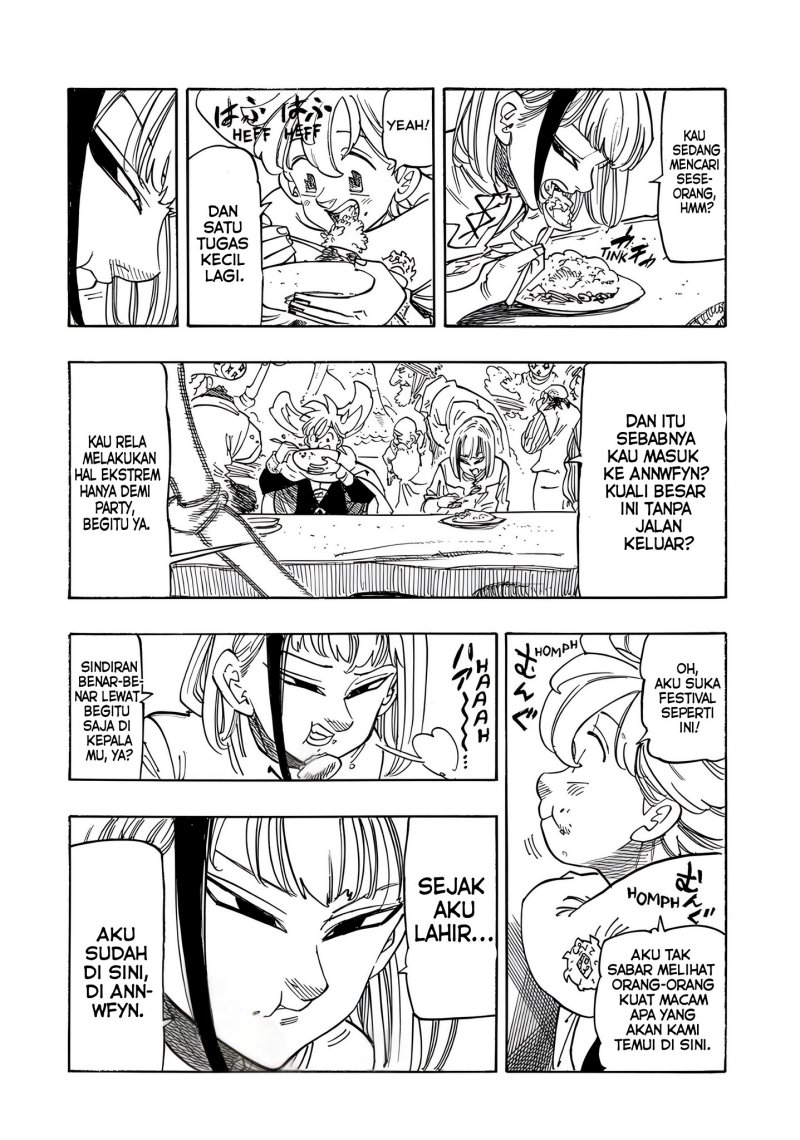 Halaman 5 dari Mokushiroku no Yonkishi Chapter 166