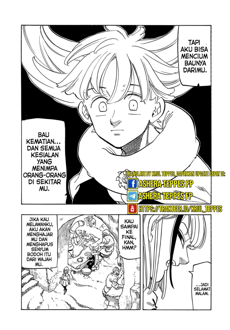 Halaman 8 dari Mokushiroku no Yonkishi Chapter 166