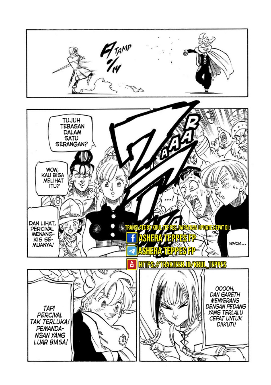 Halaman 14 dari Mokushiroku no Yonkishi Chapter 167