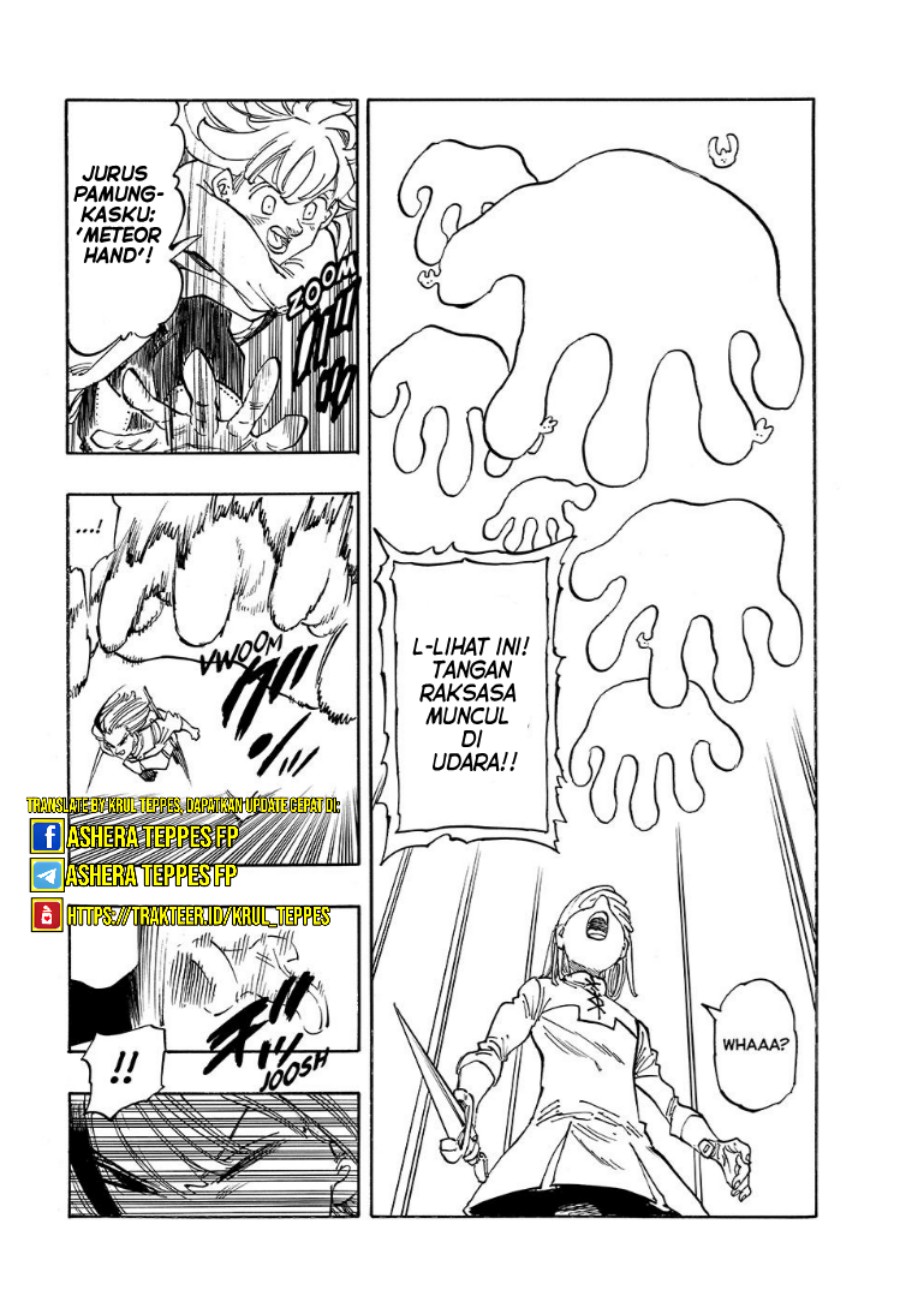 Halaman 17 dari Mokushiroku no Yonkishi Chapter 167