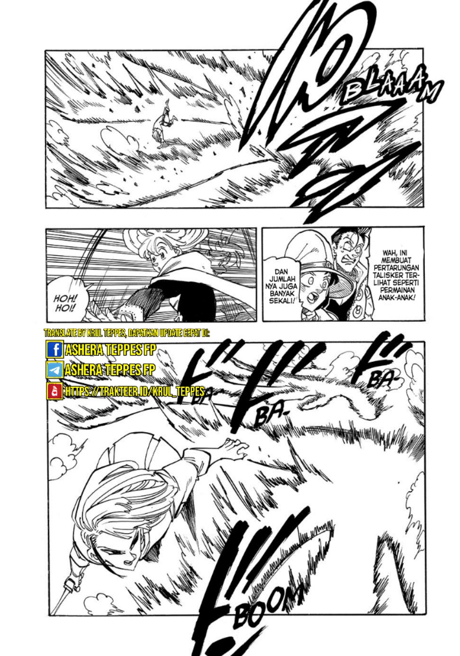 Halaman 18 dari Mokushiroku no Yonkishi Chapter 167