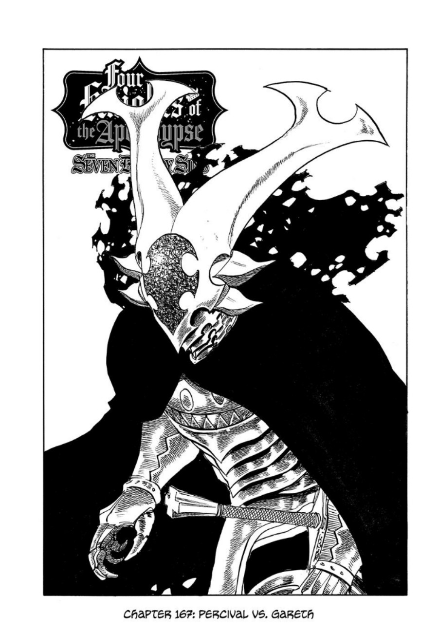 Halaman 2 dari Mokushiroku no Yonkishi Chapter 167