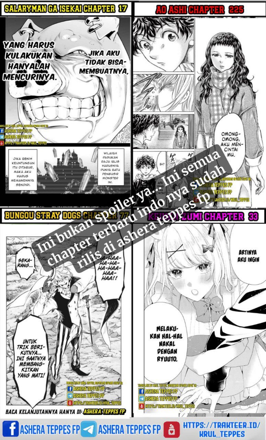 Halaman 24 dari Mokushiroku no Yonkishi Chapter 167