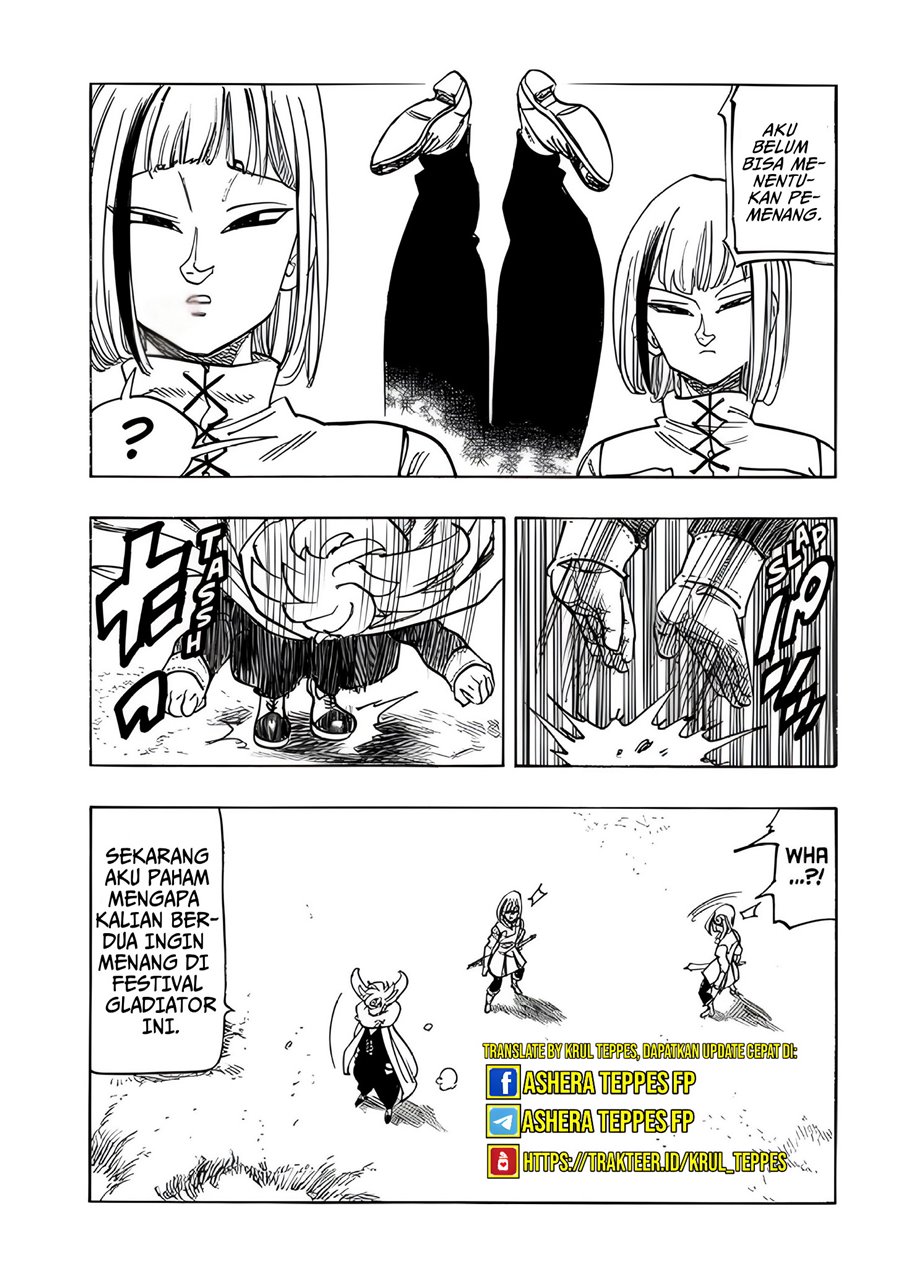 Halaman 13 dari Mokushiroku no Yonkishi Chapter 168