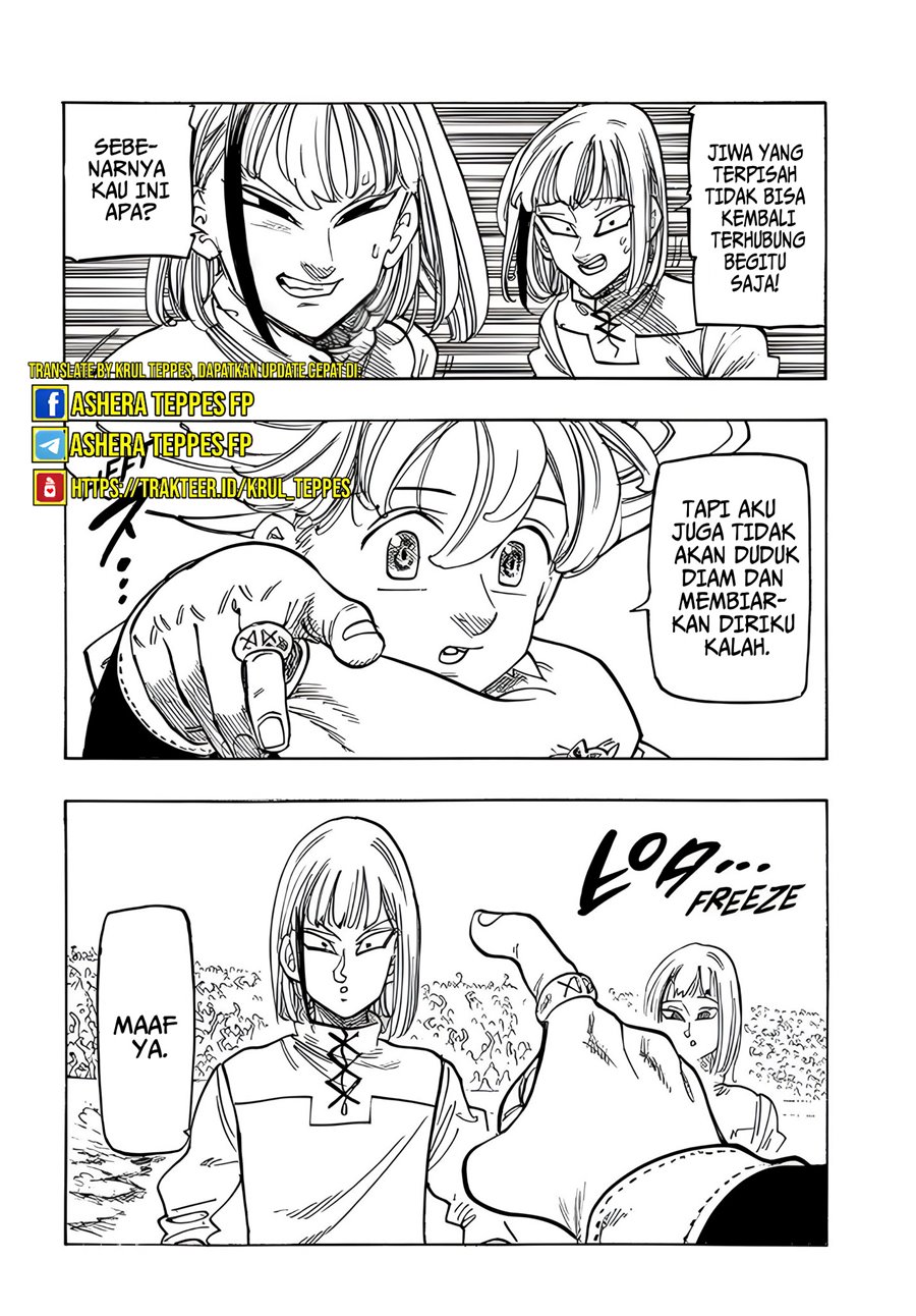 Halaman 14 dari Mokushiroku no Yonkishi Chapter 168