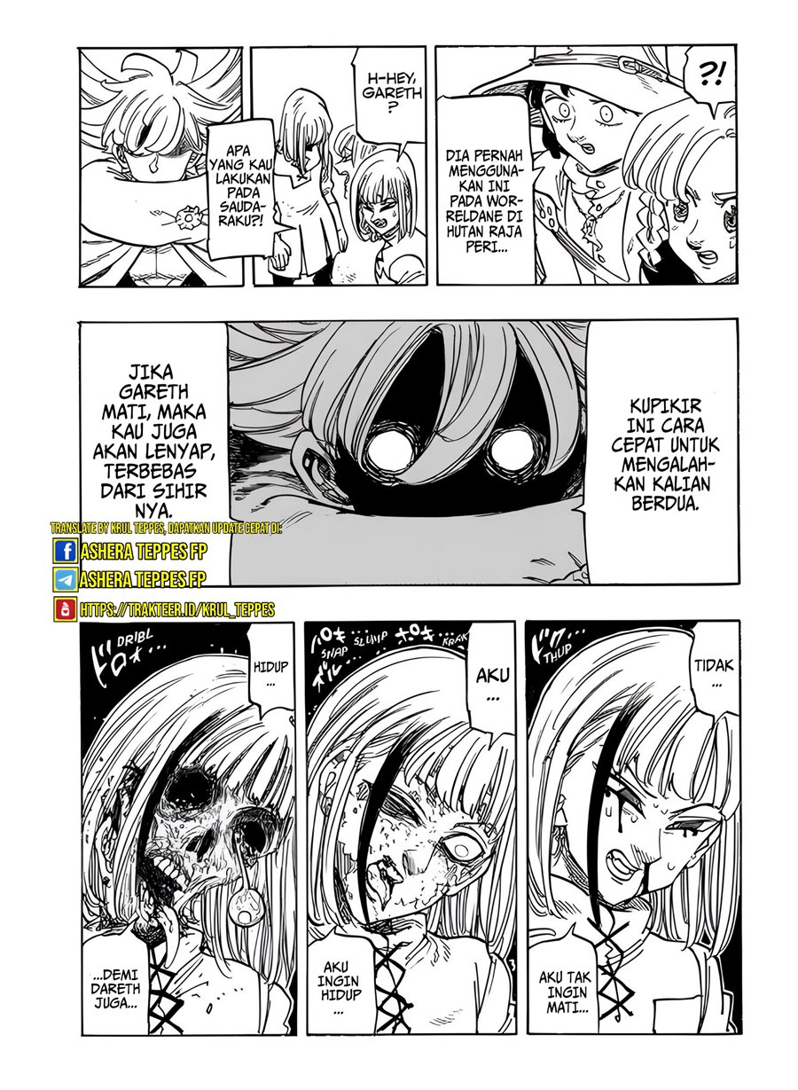 Halaman 17 dari Mokushiroku no Yonkishi Chapter 168