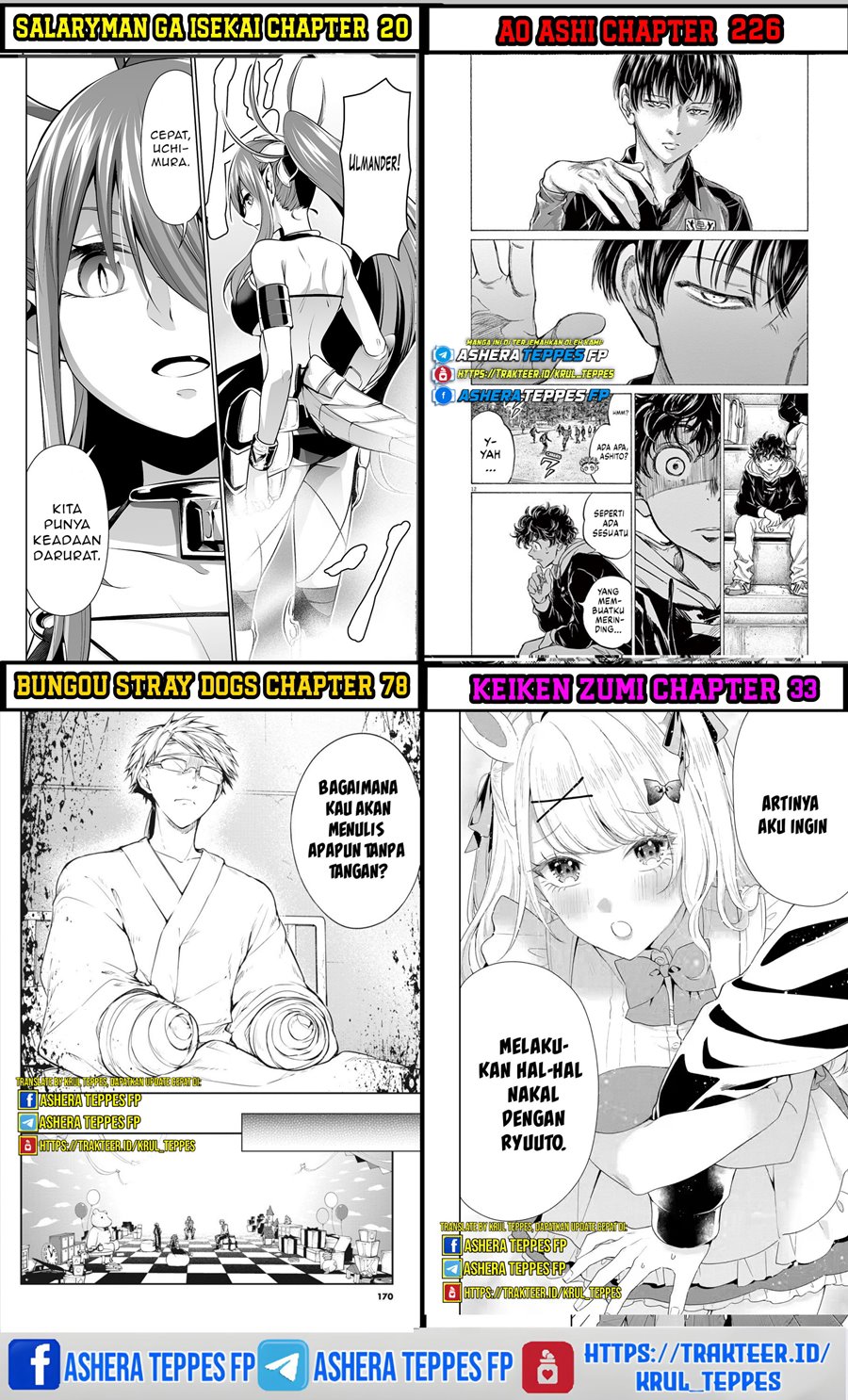 Halaman 24 dari Mokushiroku no Yonkishi Chapter 168