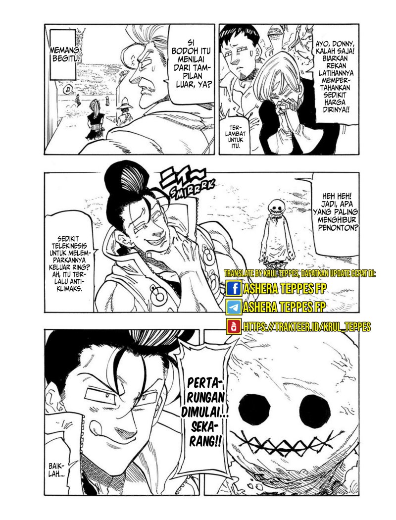 Halaman 10 dari Mokushiroku no Yonkishi Chapter 169