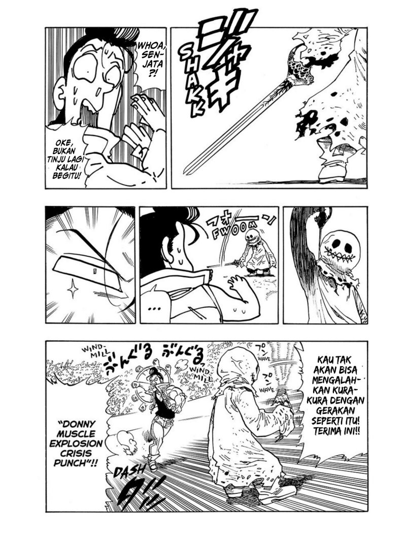 Halaman 12 dari Mokushiroku no Yonkishi Chapter 169