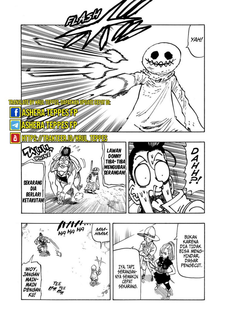 Halaman 13 dari Mokushiroku no Yonkishi Chapter 169