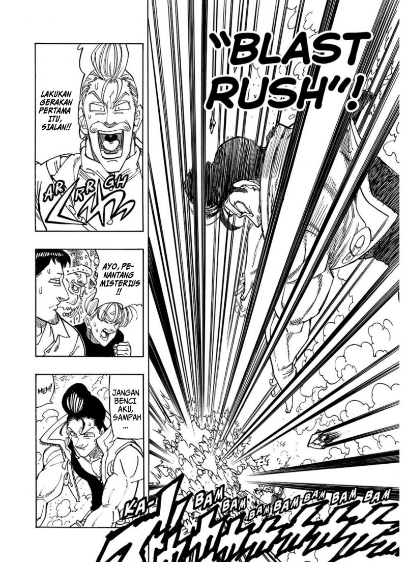 Halaman 15 dari Mokushiroku no Yonkishi Chapter 169
