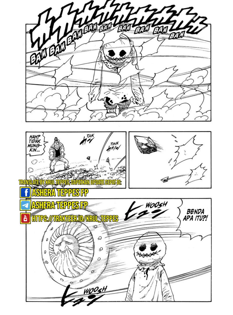 Halaman 16 dari Mokushiroku no Yonkishi Chapter 169