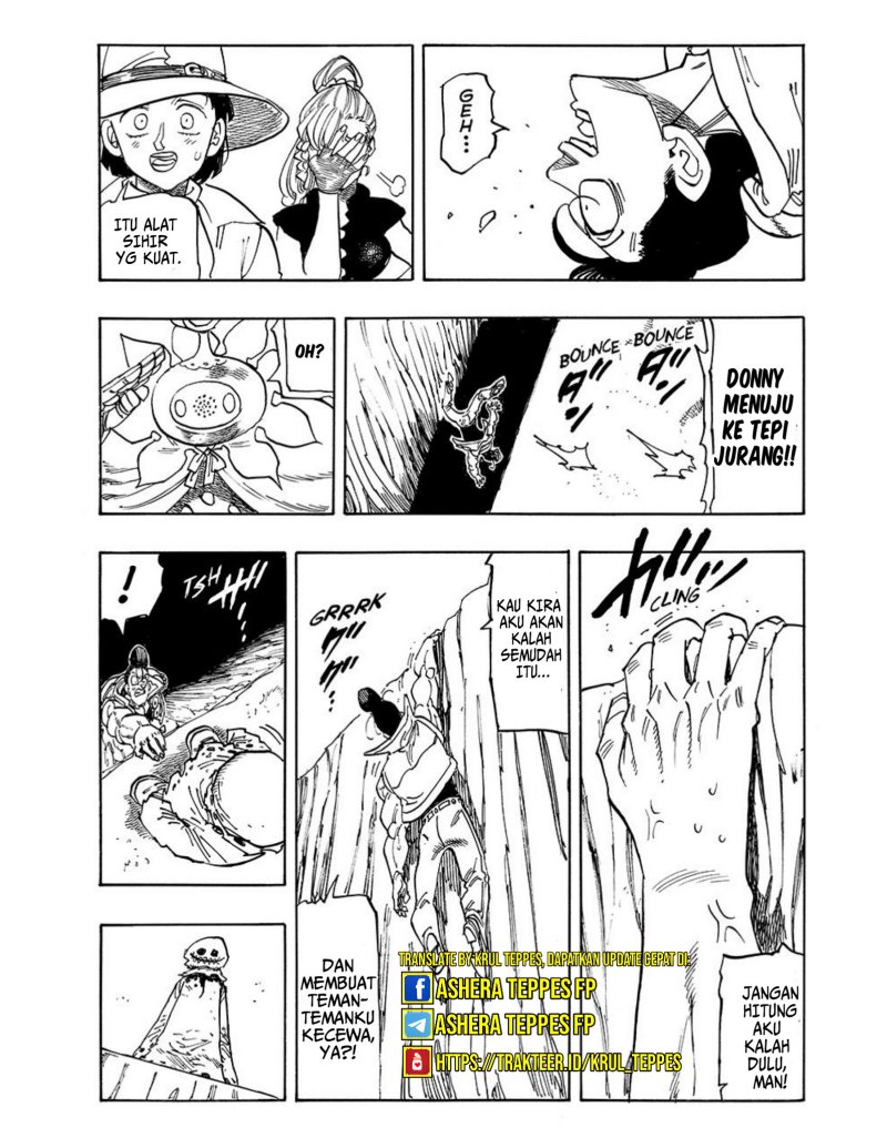 Halaman 18 dari Mokushiroku no Yonkishi Chapter 169