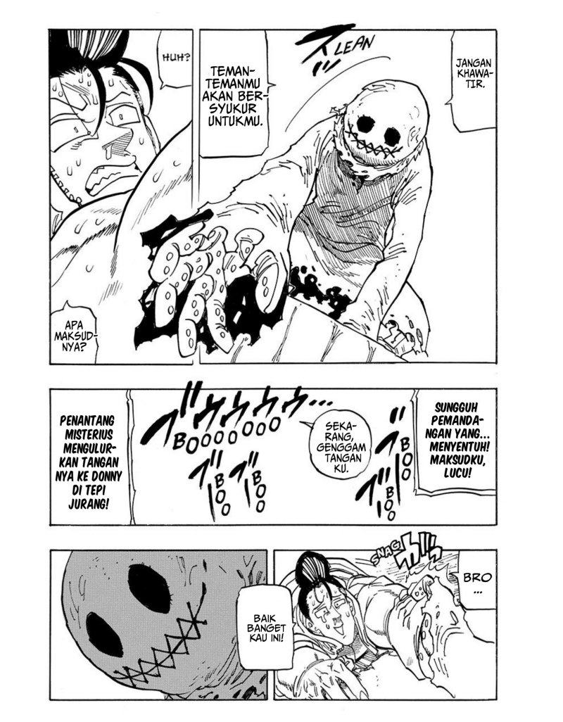 Halaman 19 dari Mokushiroku no Yonkishi Chapter 169