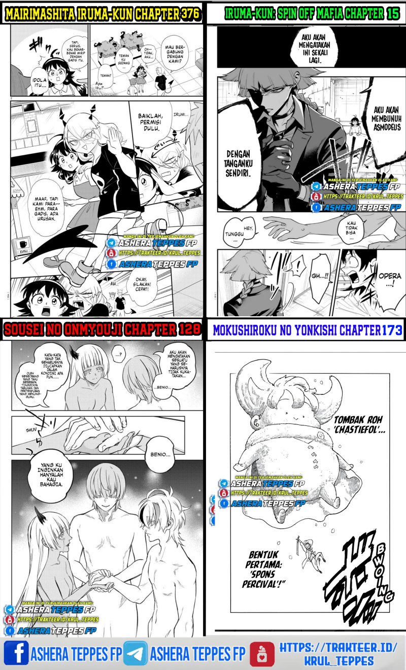 Halaman 24 dari Mokushiroku no Yonkishi Chapter 169