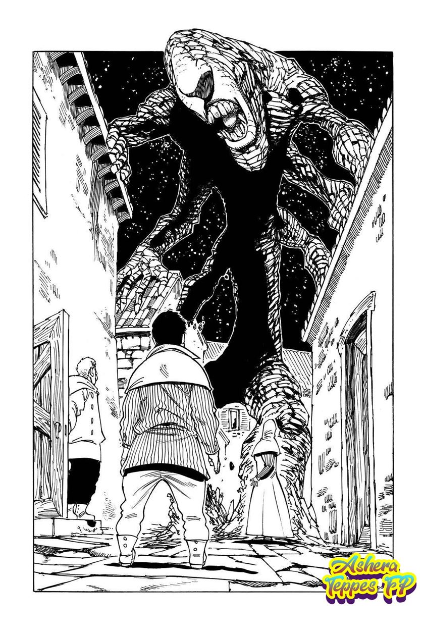 Halaman 10 dari Mokushiroku no Yonkishi Chapter 17