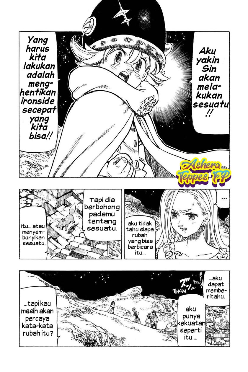 Halaman 13 dari Mokushiroku no Yonkishi Chapter 17