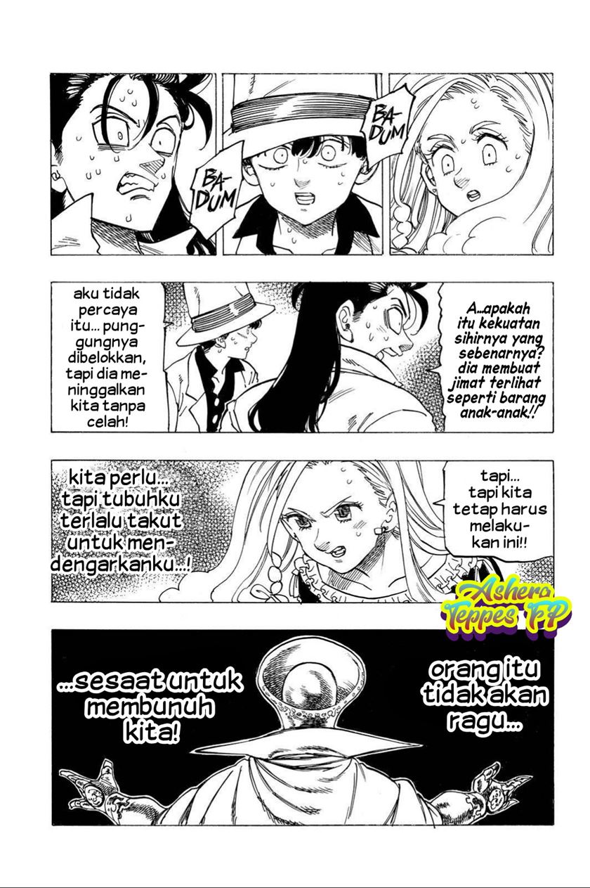 Halaman 18 dari Mokushiroku no Yonkishi Chapter 17