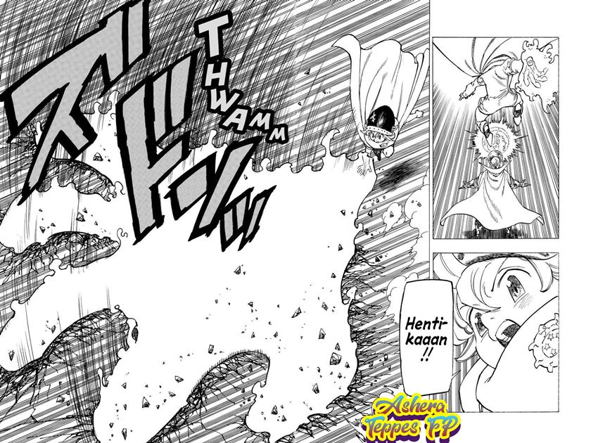 Halaman 19 dari Mokushiroku no Yonkishi Chapter 17