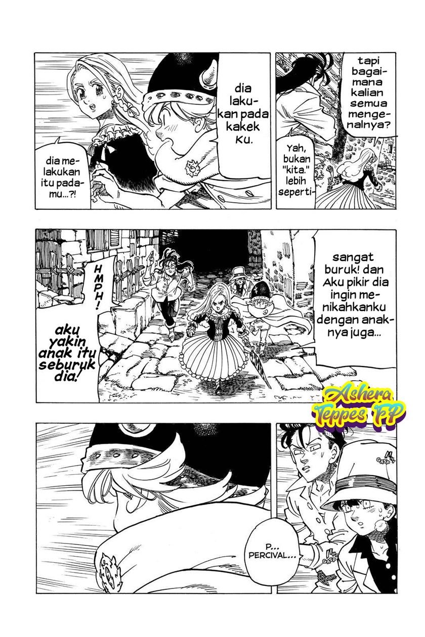 Halaman 7 dari Mokushiroku no Yonkishi Chapter 17