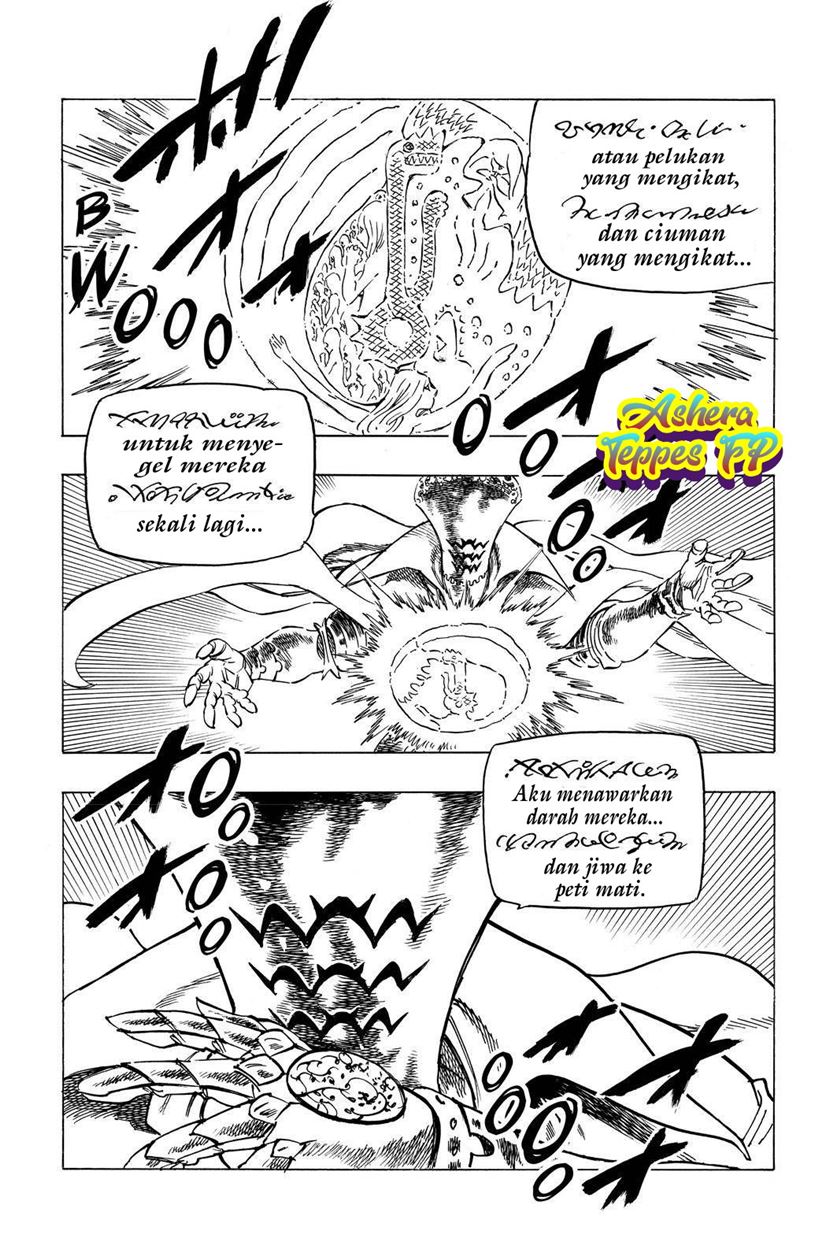 Halaman 8 dari Mokushiroku no Yonkishi Chapter 17
