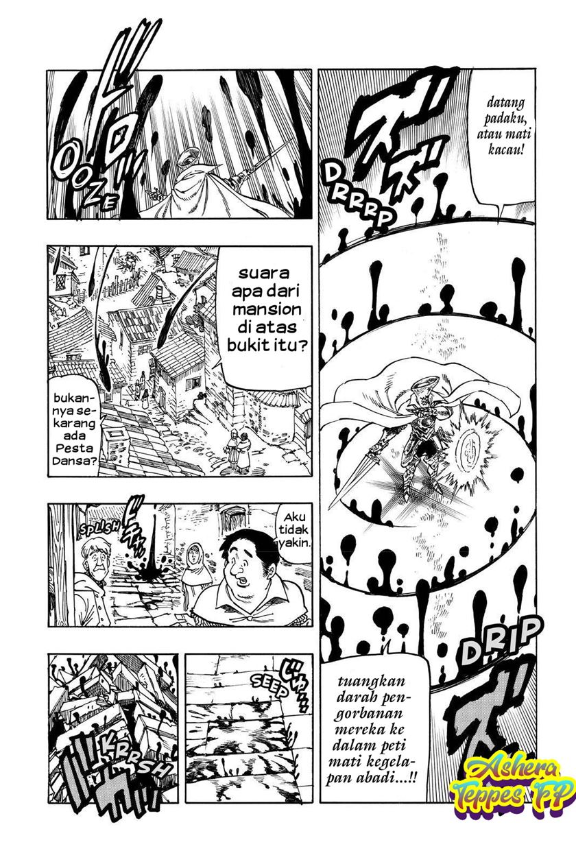 Halaman 9 dari Mokushiroku no Yonkishi Chapter 17
