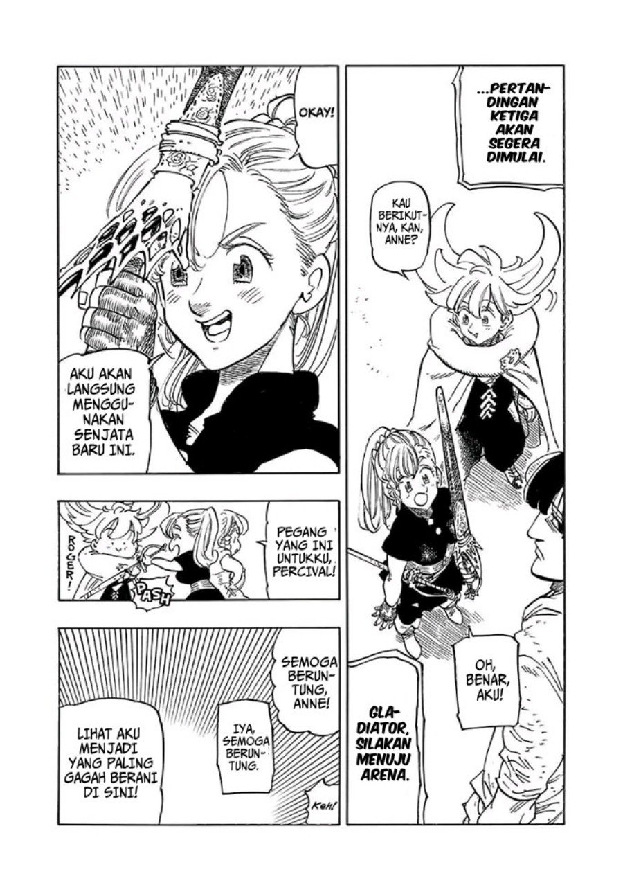 Halaman 10 dari Mokushiroku no Yonkishi Chapter 170