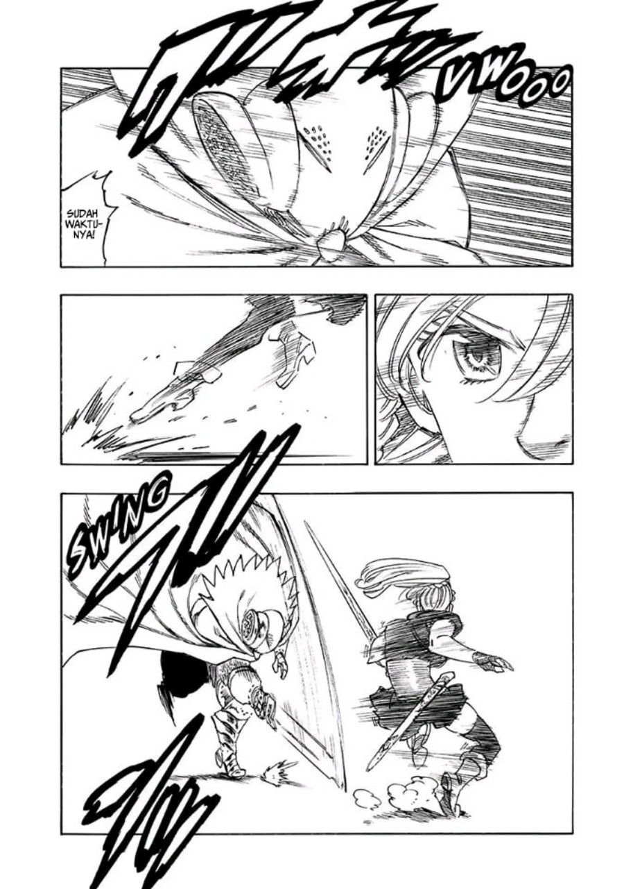 Halaman 14 dari Mokushiroku no Yonkishi Chapter 170